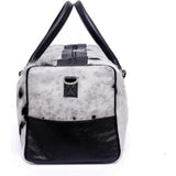 Hair On Cowhide Genuine Leather Duffel Bag For Men And Women
