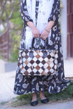 Unique & Stylish Tote Bag - Leather Handcrafted Cowhide Patchwork for Women's