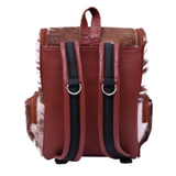 Jhalar Design - Hair On Cowhide Genuine Leather Backpack For Women