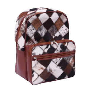 MINI  Backpack - Hair On Cowhide Genuine Leather Backpack For Women